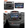 RoverOne® Autoradio Bluetooth GPS Voiture pour Citroen Berlingo C2 C3 & Peugeot Partner Android Stéréo Navigation WiFi Écran-1