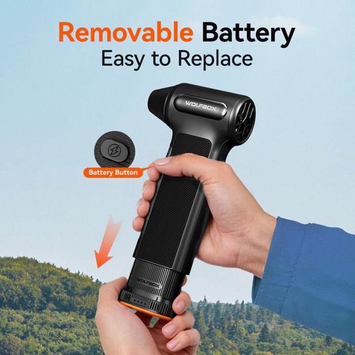 Manuel d'utilisation de la batterie rechargeable Li-ion WOLFBOX MF200