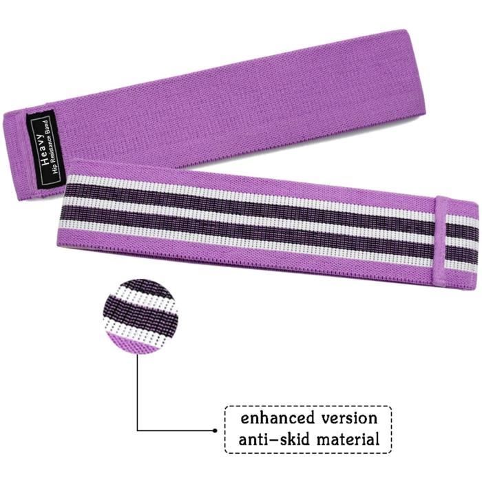 LOT 3 Bandes élastiques Pro Strength Léger Moyen Lourd Code Couleur Fitness