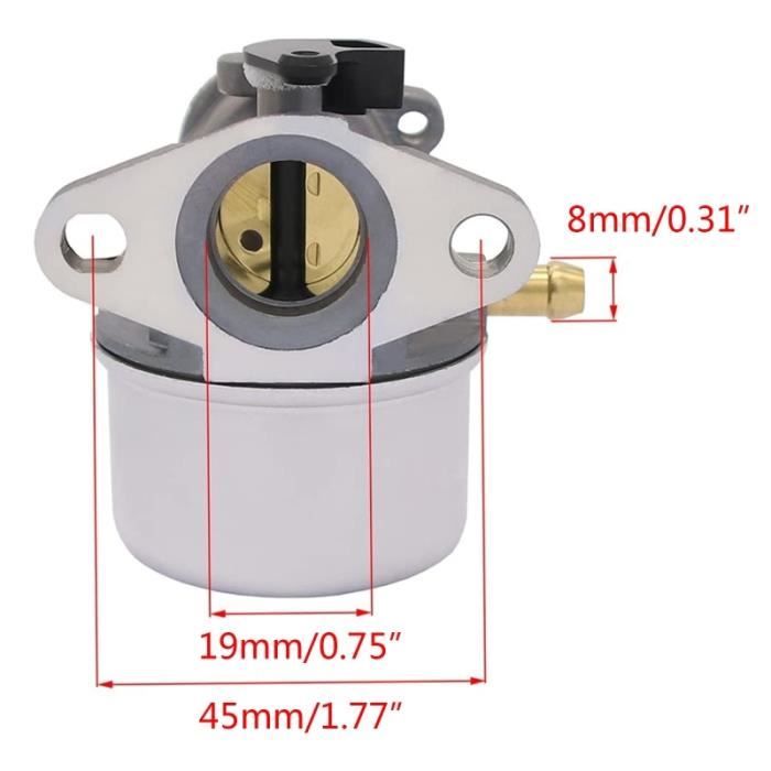Tronçonneuse,Kit de carburateur 2021 pour Briggs & Stratton, 799868 ...