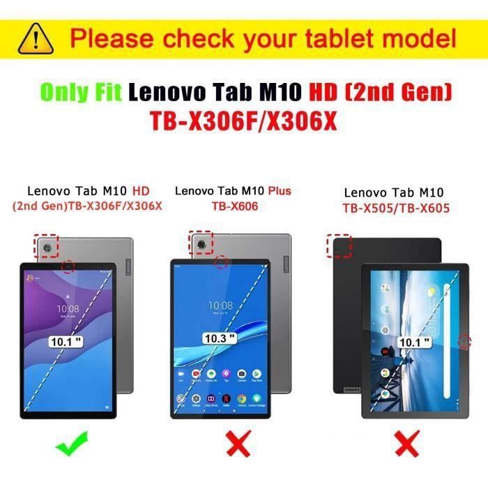 Bonaever - Antichoc Coque pour Lenovo Tab M10 FHD Plus 10,3 2ème