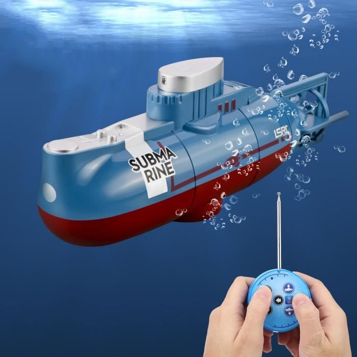 Sous-marin télécommandé RC pour enfants, jouet électrique refroidi