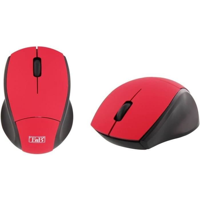 Tnb - Tnb Miny - Souris Sans Fil Compacte - Rouge[M386] - Cdiscount ...