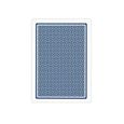 Fournier Titanium Series Jumbo - Jeu de 54 cartes 100% plastique - format poker - 2 index Jumbo Bleu-2