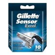 3x10 Lames de Rasoir Gillette Sensor Excel,-2