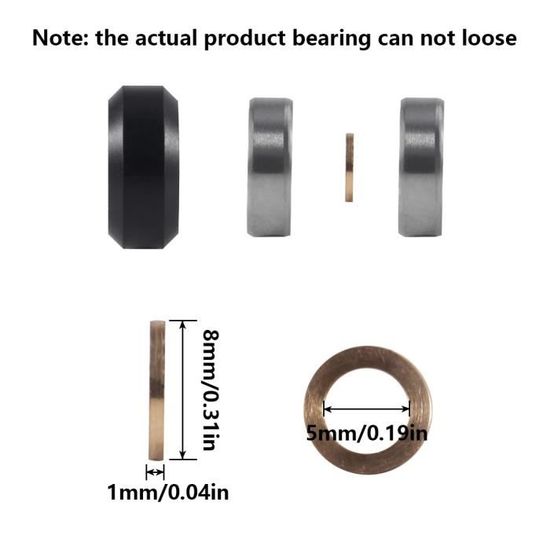 Seule Roue De Olette Droite Linéaire Oletage Outil Support Taille 1/5