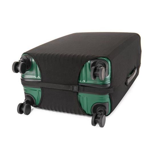 Housse De Protection Valise 26-28 Pouces - Soie De Lait élastique - Lavable - Fond Ouvert Avec élastique