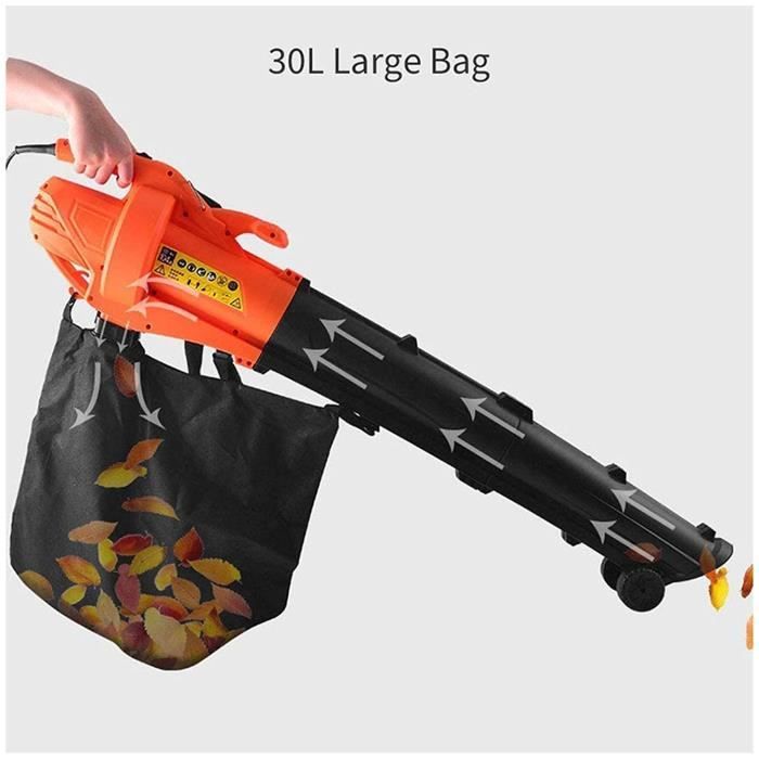 Sac De Récupération Pour Souffleur à Feuilles – Compatible X692000120, ES210, ES250, ES252 – 20 X 20 X 20 Cm