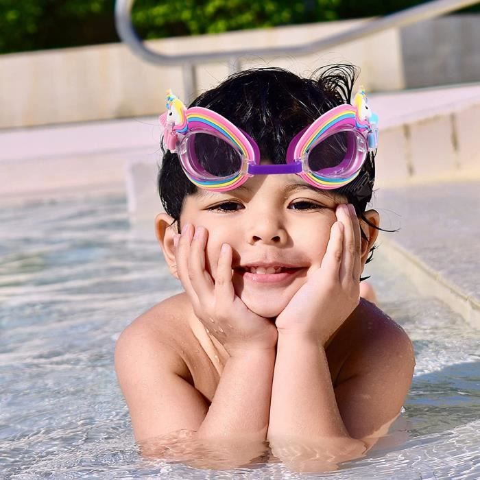Lunettes de natation pour enfants, Anti-brouillard, Anti-piscine