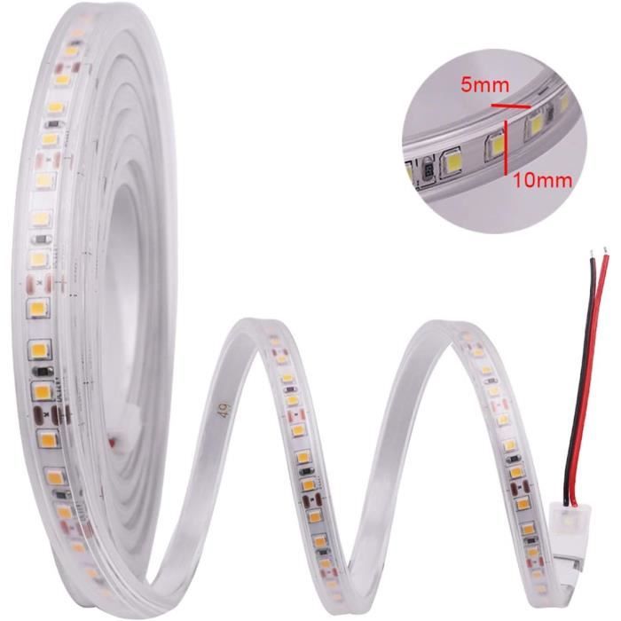 12V 2835 Led Bande Lumière Lumineux 120Led S-M, Flexible Ruban Led ...