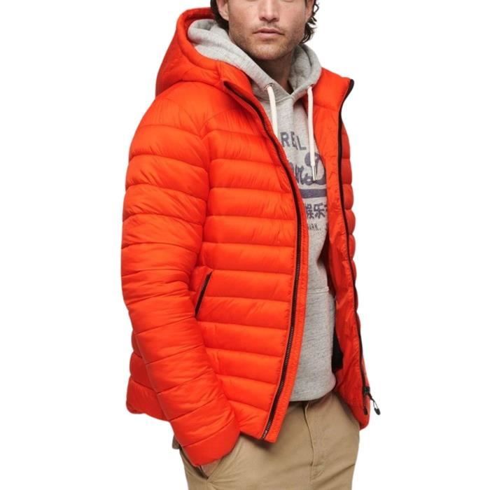 Veste Superdry Fuji Sport Orange pour Homme
