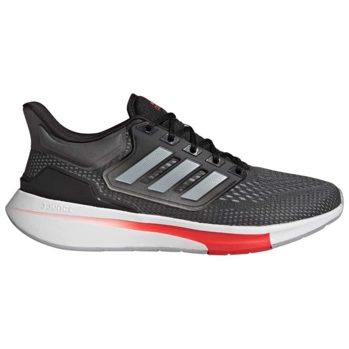 Pantoufle Running ADIDAS EQ21 Run Gris Mixte Drop 10 mm Regulier