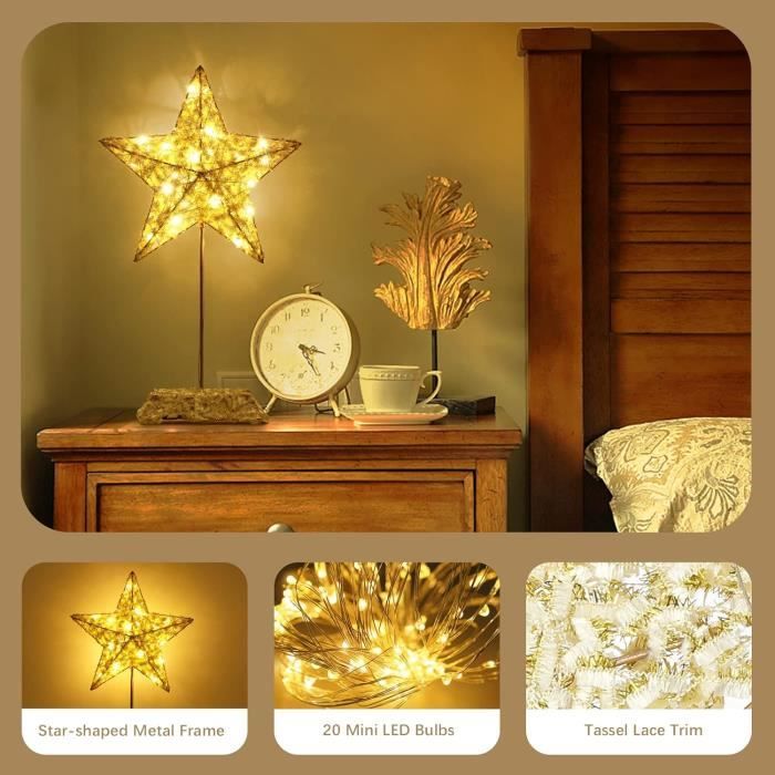Lampe de table Led bois intérieur | Atelier Loupiote