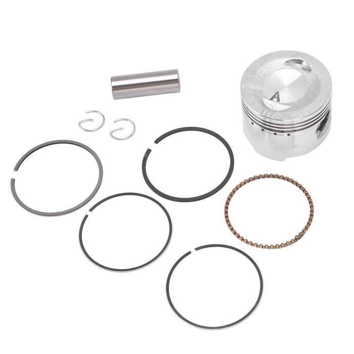 Kit Piston Segments 52,4 Mm + Joints Pour Moteur 110cc 125cc ATV Dirt Bike Pit Bike Go Kart - Haute Résistance