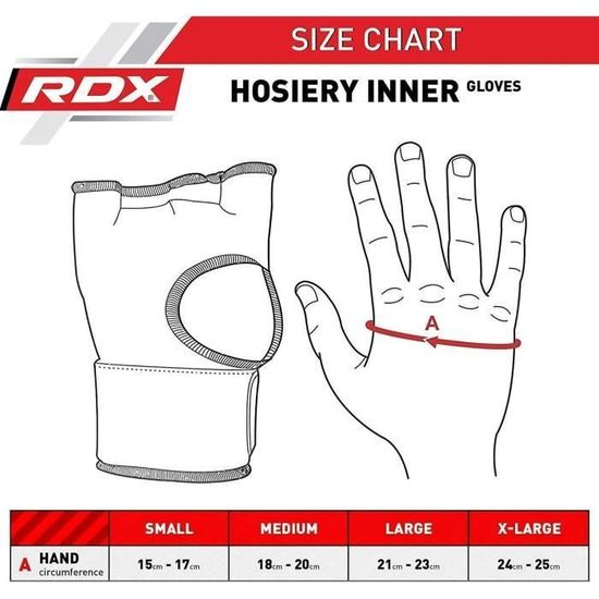 RDX Boxe Bandage Bandes MMA Sous Gants Prot/ège Poignet Bande Muay Thai