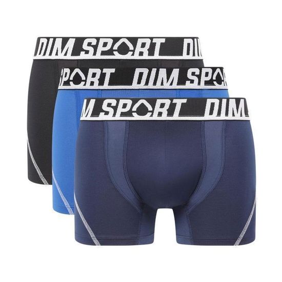 Lot de Boxers Microfibre Sport Nr/bl/bl cy Cdiscount Prêt-à-Porter