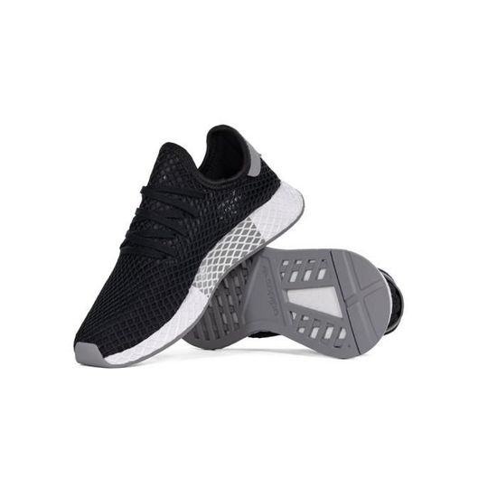 Chaussures ADIDAS Deerupt Runner Noir Homme Adulte Noir Cdiscount Chaussures