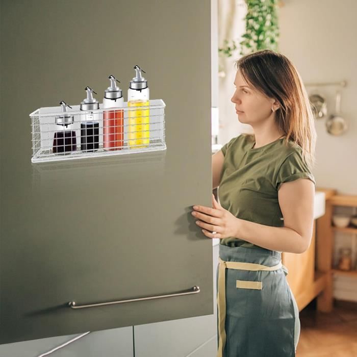 Organisateur Magnétique See & Store Rouge Lipper - Pour Cuisine, Atelier, Couture