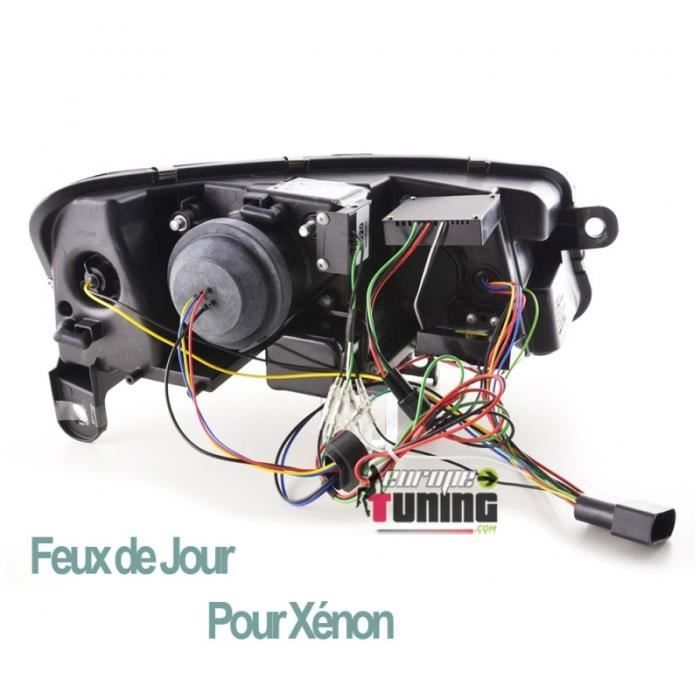 PHARES FEUX AVANTS LED DE JOUR AU XENON AUDI A6 C64F 20042008 NOIRS — free download