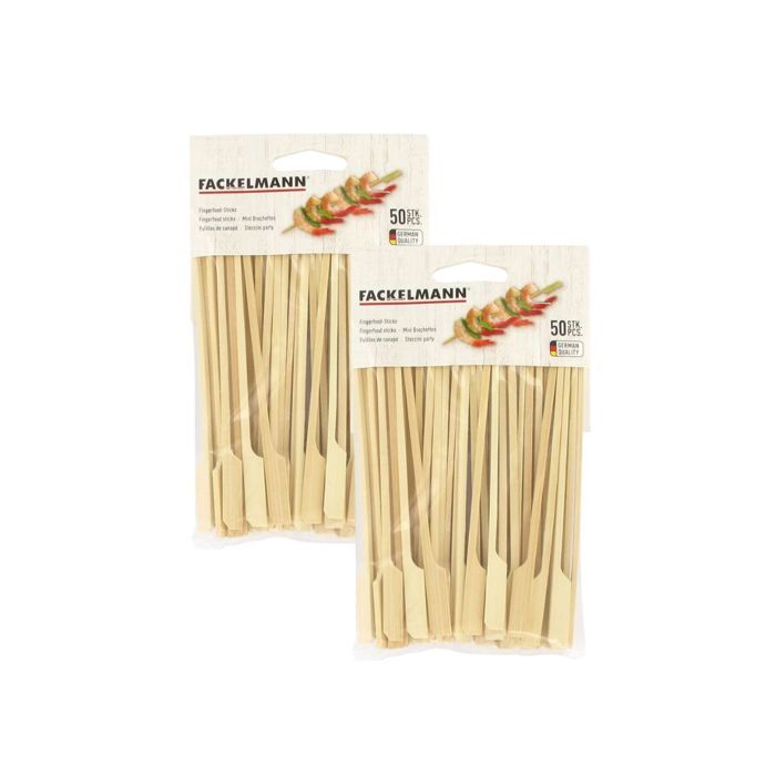 Lot 100 Brochettes Bambou Naturel 15 Cm – PME Petites Piques Apéritif Qualité Alimentaire