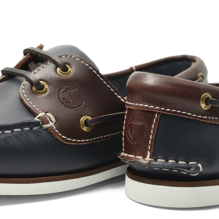 Chaussure bateau marron 2025 homme