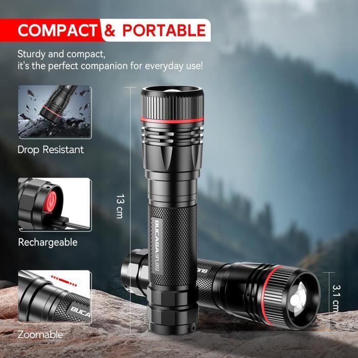 OLIGHT – Baton Turbo – Lampe de poche puissante – France Ecussons Design