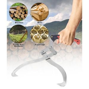 SPOFLYINN Pince De Levage De Bûches De 91,4 Cm Avec Ouverture à 4