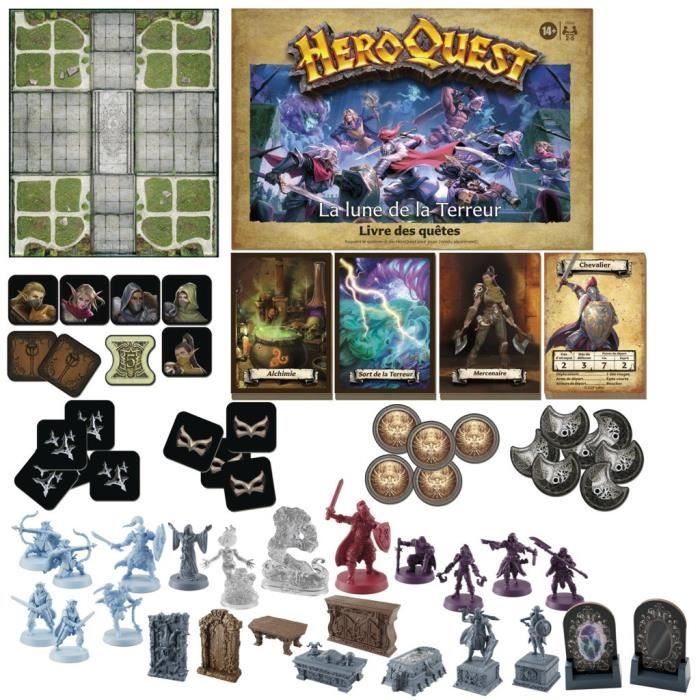 HeroQuest, pack de quête La lune de la Terreur, système de jeu