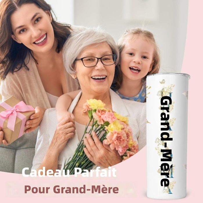 Tasse Cadeau Pour Grand-mère - Meilleur Cadeau Anniversaire Petit-fils/petite-fille - Trendation