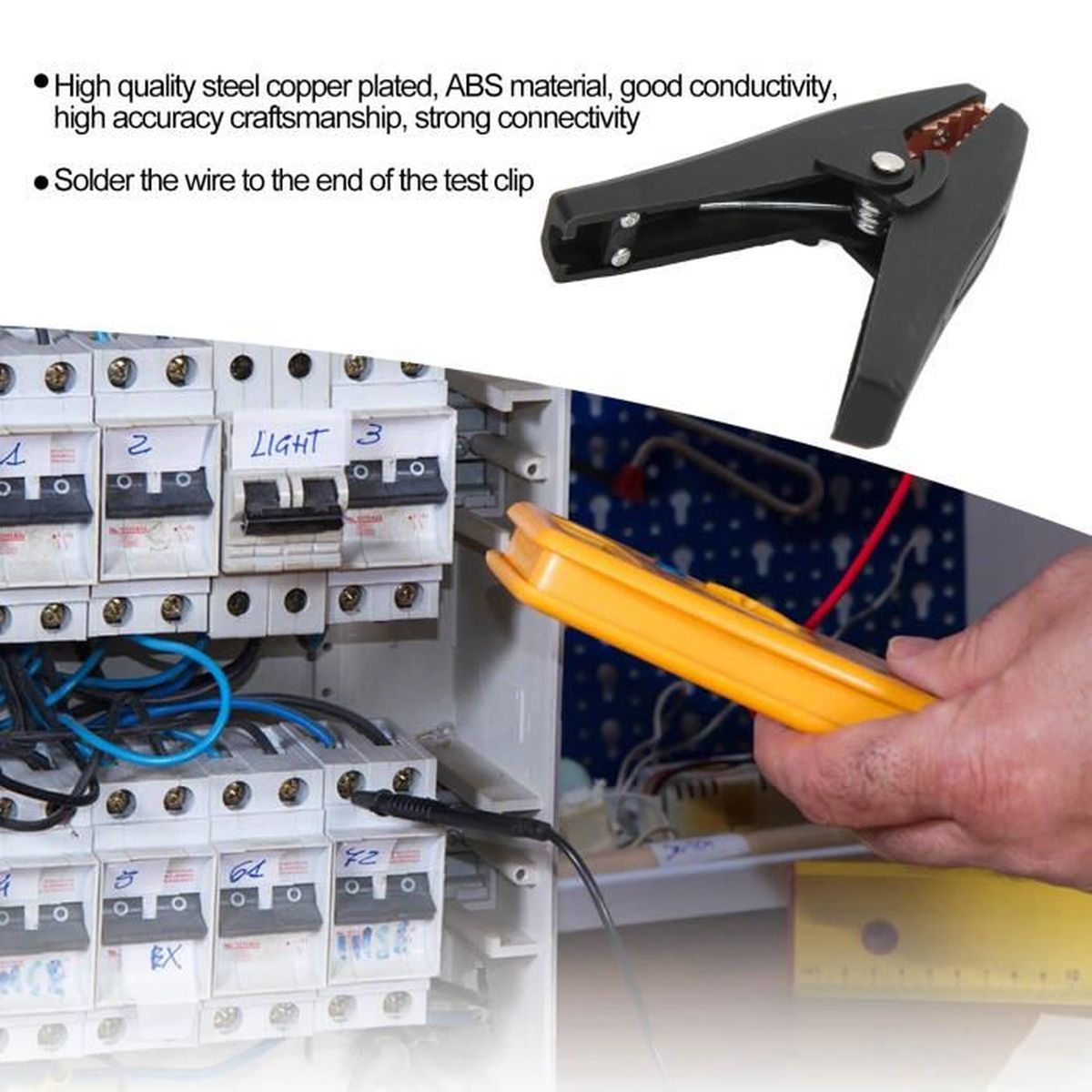 Pince De Charge 60A-XS NOIRE - Cartonnette