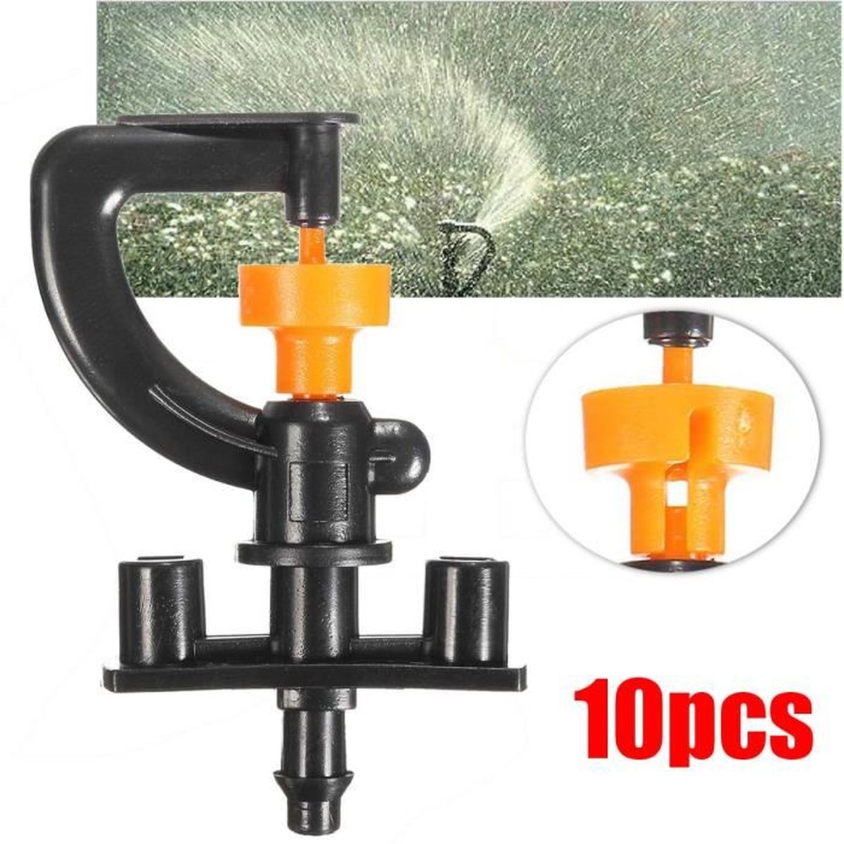 10Pcs Mini 360 Buse Pulv risation Arrosage Syst me Irrigation Pr
