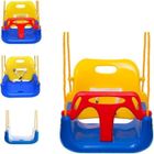 AISTUO AST Balançoire pour Bébé 3 en 1 Siège Dossier Accoudoir Amovible Anti Renversement