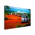 BRAND Tableau décoration murale - Declina - 50x30 cm - Impression Haute Définition - Coton 300g