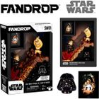 Figurine - FANDROP x STAR WARS - Obi-Wan vs Anakin - Vitrine avec scène culte + mini affiche - 18 cm