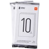 pour Xiaomi Premium Zink Paper - Lot de 20 Feuilles, Compatible avec Xiaomi Imprimante Photo Mini, 5 x 7,6 cm, 313 x 400 PPP, Zink P