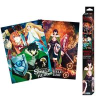 THE SHIELD HERO - Set 2 Chibi Posters - Groupe & Duo ( 52x38)