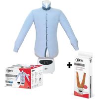 Mannequin à air chaud sécheur repasseur DRY MAGIC lot 2-en-1 chemise et pantalon Blanc