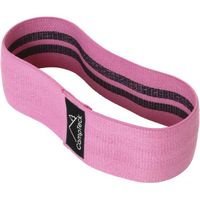 Pink Polyester Resistance Hip Band - Size M (76cm x 8cm)