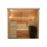 Cabine de sauna HARVIA 206 x 160,8 x 202 cm 2 ou 3 personnes avec poêle Vega 6 kW