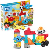 Mega Bloks First Builders Coucou Blocs coffret chantier de construction, 30 pieces, jouet pour enfant et bebe des 1 an, GRV37