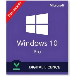SYSTÈME D'EXPLOITATION Licence Clé d'activation Windows 10 Professionnel,