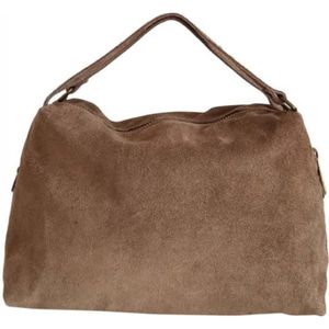 Excellanc Sac /à Main pour Femme en Similicuir Marron 10 x 22 x 20 cm