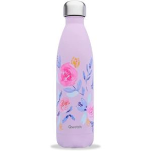 GOURDE Qwetch - Bouteille Isotherme Rosa 750ml - Gourde N