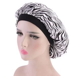 bonnet soie cheveux afro