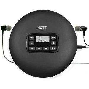 /étudiants Lecteur CD de Musique pour Enfants Adultes HOTT Lecteur CD Portable Bluetooth 5.0 avec Affichage LED
