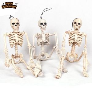 Le mini squelette souple de 15 cm, roi d'une déco Halloween - SKTV