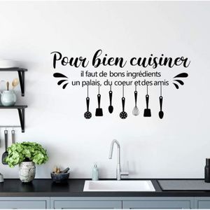 Stickers Cuisine Citation Cdiscount
