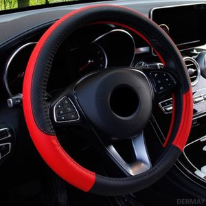 Pour Mini BMW PU noir perforé Volant en cuir couverture Protecteur Glove UK
