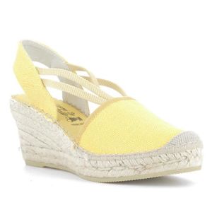 espadrille compensée a lacet