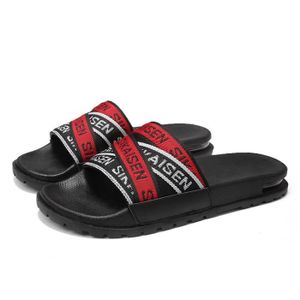 sandales plates rouges homme